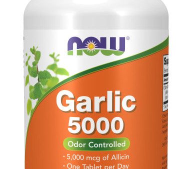 Now Garlic 5000 Tablets 90ct Online Hot Sale