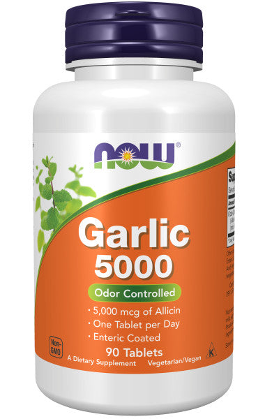 Now Garlic 5000 Tablets 90ct Online Hot Sale