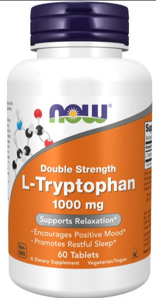 Now L-Tryptophan 1,000mg Tablets 60ct Sale