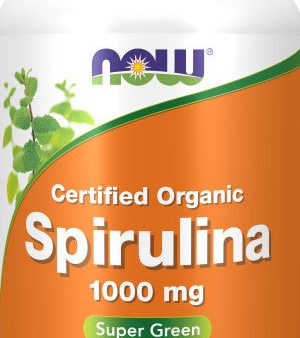 Now Spirulina Tablets 1,000mg Organic 240ct Sale