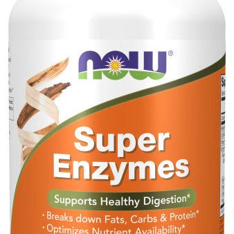 Now Super Enzymes Tablets 180ct Supply