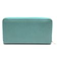 CELINE Long Wallet Purse leather Green type leather Women Used Supply