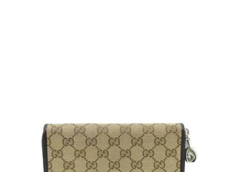 Gucci Bicolor GG Zip Around Wallet Supply