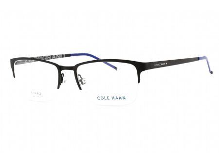 COLE HAAN  CH4014 Eyeglasses Black   Clear Lens Online Hot Sale