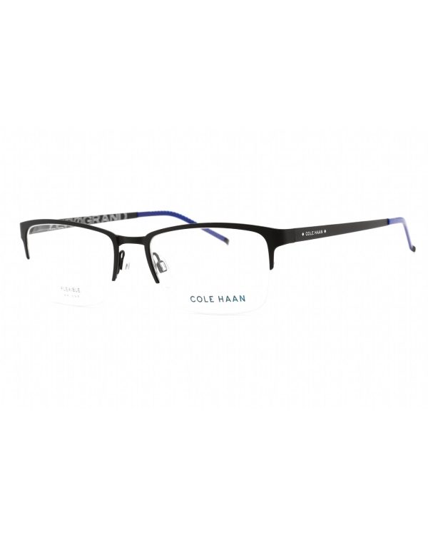 COLE HAAN  CH4014 Eyeglasses Black   Clear Lens Online Hot Sale