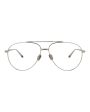 Brioni Mens Aviator Silver Silver Transparent Fashion Designer Eyewear Online now