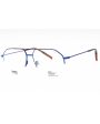 Tommy Hilfiger Matte Blue Eyeglasses with Clear Lens on Sale