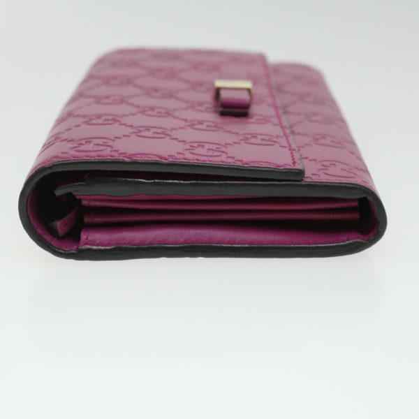 GUCCI ssima Long Wallet Pink 388679  36795 For Discount