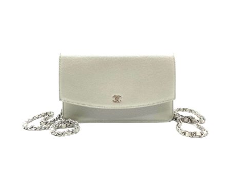 Sevruga Wallet on Chain Caviar Pearl White SHW Online Sale