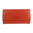 Gucci Diamante Long Wallet 354486 Leather Brown Discount