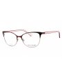 COLE HAAN  CH5040 Eyeglasses Burgundy   Clear Lens Fashion