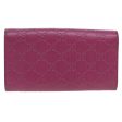 GUCCI ssima Long Wallet Pink 388679  36795 For Discount