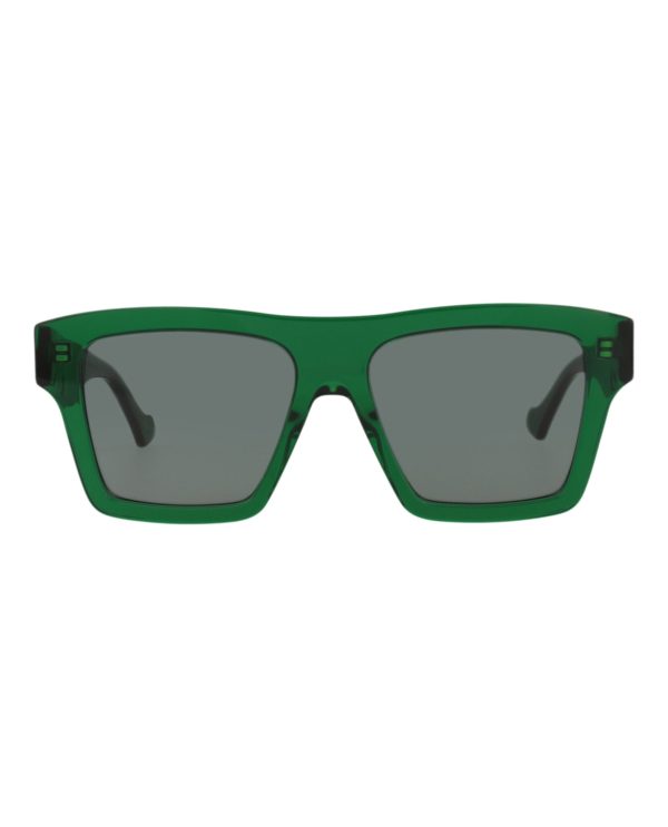 Gucci Mens Square Rectangle Green Green Grey Fashion Designer Eyewear Fashion