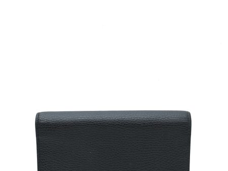 Gucci Black Swing Continental Wallet Online Hot Sale