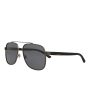 Gucci Mens Aviator Ruthenium Black Grey Fashion Designer Eyewear Sale