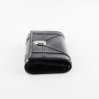 Christian Dior Diorama Black Patent Wallet On Chain WOC Online Hot Sale