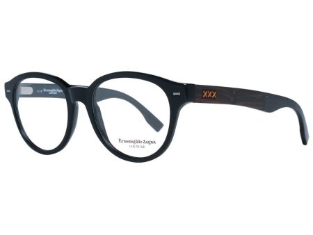 Zegna Couture Black Men Optical Men s Frames For Cheap