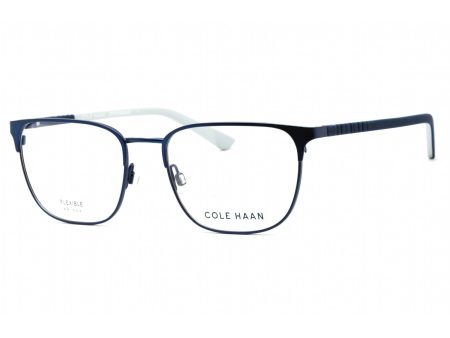 COLE HAAN  CH4505 Eyeglasses Navy   Clear Lens Online Hot Sale