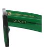 Gucci Mens Square Rectangle Green Green Grey Fashion Designer Eyewear Fashion