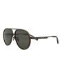 Gucci Mens Aviator Brown Ruthenium Grey Fashion Designer Eyewear Online Sale