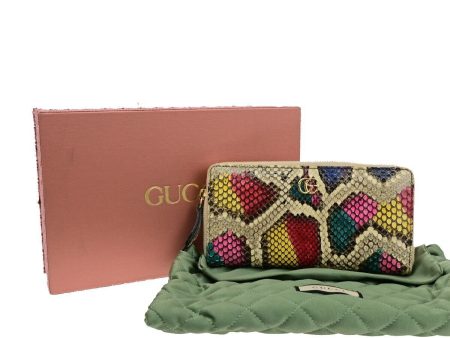 Gucci Gg Long Zipper Wallet Purse Exotic Online