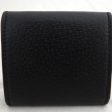 GUCCI coin case wallet GG Marmont leather metal black x gold unisex 473959 Hot on Sale