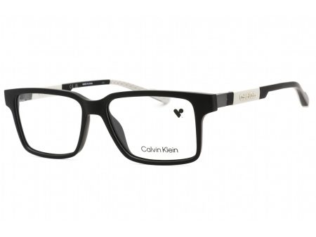 Calvin Klein  18207 Rectangle Eyeglasses - Black Online Hot Sale