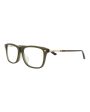 Gucci Mens Square Rectangle Green Gold Transparent Fashion Designer Eyewear on Sale