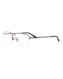 Gucci Mens Square Rectangle Ruthenium Ruthenium Transparent Fashion Designer Eyewear Supply