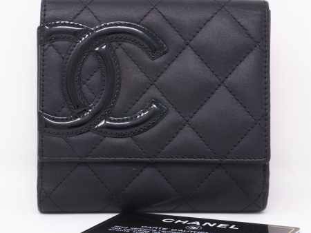 Cambon Leather Short Wallet Online