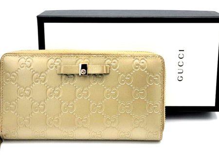 Gucci Wallet Guccissima Leather Supply