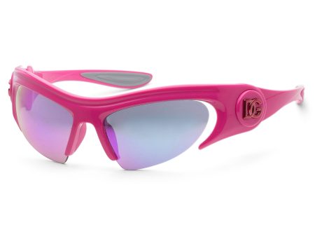 Dolce & Gabbana Unisex 58mm Pink Sunglasses DG6192-30984X-58 Discount