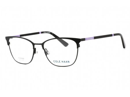 COLE HAAN  CH5048 Eyeglasses Black   Clear Lens Discount