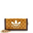 Gucci X Adidas Wallet On Chain Gg Coated Cheap