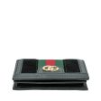 Gucci Black GG Ophidia Card Case Wallet Discount