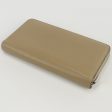 CELINE Large Zip Wallet PurseZip Around Calfskin skin beige Women Discount