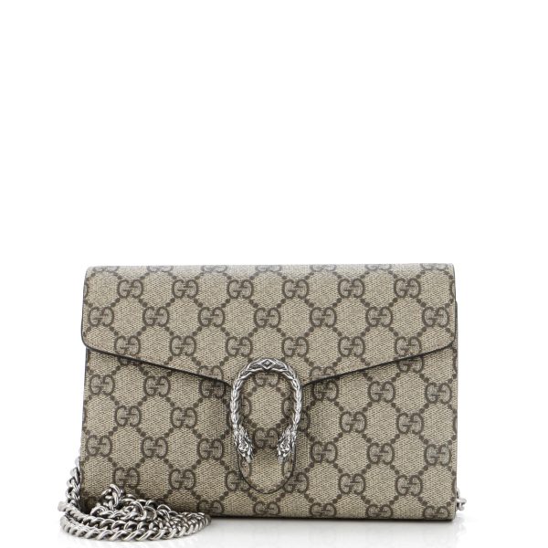 Gucci Dionysus Chain Wallet Gg Coated Online Hot Sale