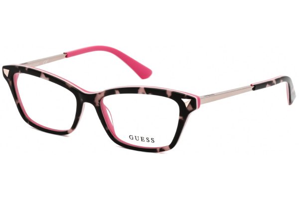 Guess  GU7651 Eyeglasses for Women Black Tortoise For Discount