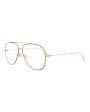 Gucci Mens Aviator Gold Gold Transparent Fashion Designer Eyewear For Discount