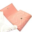 GUCCI GG Marmont 598629 Leather Pink Bifold Wallet For Discount