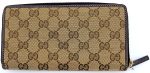 Gucci Wallet Gg Canvas Beige Brown Online Hot Sale