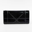 Christian Dior Diorama Black Patent Wallet On Chain WOC Online Hot Sale