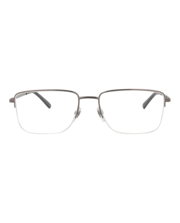 Gucci Mens Square Rectangle Ruthenium Ruthenium Transparent Fashion Designer Eyewear Supply