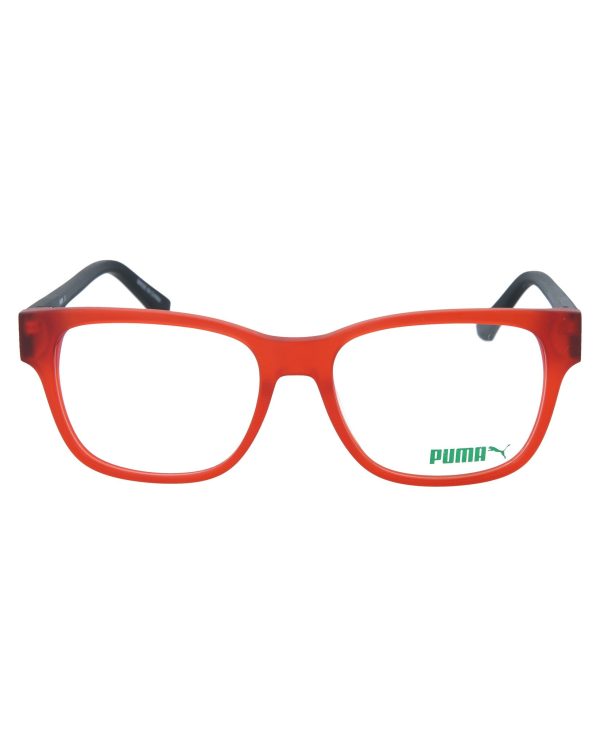 Puma Mens Round Oval Red Black Transparent Fashion Designer Eyewear For Discount