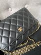 Chanel Black Lambskin Wallet on Chain with gold hardware Online Sale