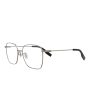 McQ Alexander McQueen Mens Square Rectangle Ruthenium Ruthenium Transparent Fashion Designer Eyewear Online Sale