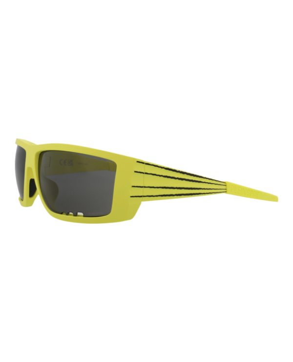 Philipp Plein Mens Square Rectangle Yellow Yellow Smoke Fashion Designer Eyewear For Sale