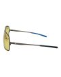 Montblanc Mens Aviator Ruthenium Yellow Fashion Designer Eyewear Supply