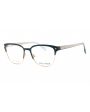 COLE HAAN  CH5023 Eyeglasses Teal   Clear Lens Cheap