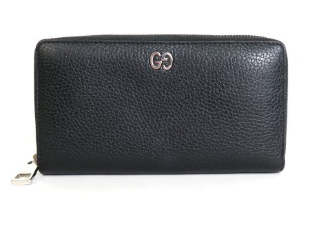 Gucci Zip Around Long Wallet Black Online